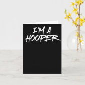 Basketbal  kaart (Gele Bloem)