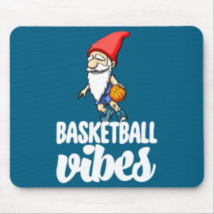 Basketbal Kabouter Honkbal Wedstrijd Viering Vrouw Muismat