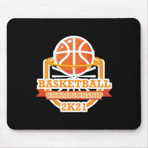 Basketbal Kampioenschap Vintage Muismat
