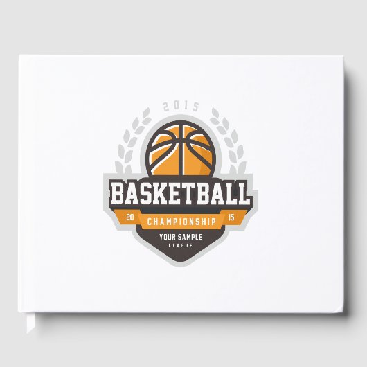 basketbal kampionship gastenboek (Voorkant)