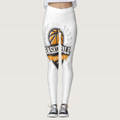 basketbal kampionship leggings (Voorkant)