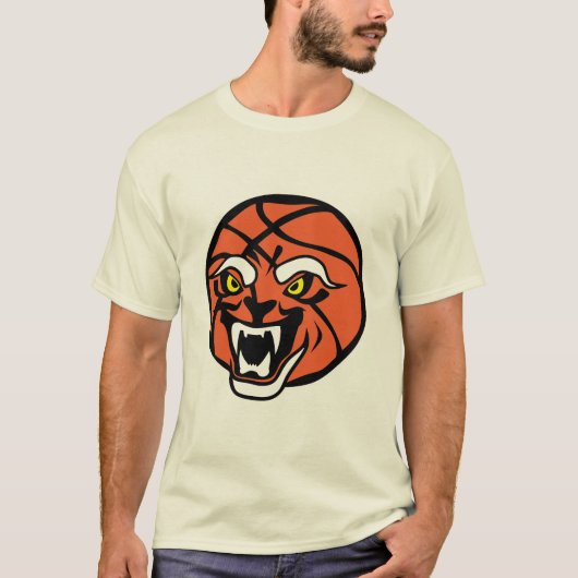 Basketbal kantine, open fero t-shirt (Voorkant)