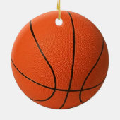 Basketbal Keramisch Ornament (Achterkant)
