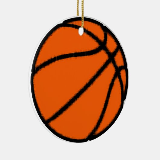 basketbal keramisch ornament (Rechts)