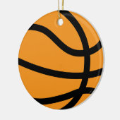 basketbal keramisch ornament (Links)