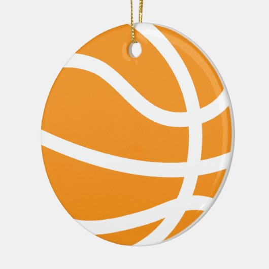basketbal keramisch ornament (Links)