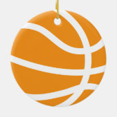basketbal keramisch ornament (Achterkant)