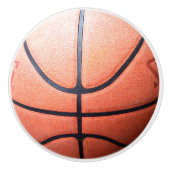 Basketbal Keramische Knop (Voorkant)