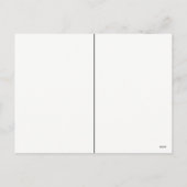 Basketbal Kerst Briefkaarten (Achterkant)