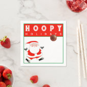 Basketbal Kerst Feestje Servet (Insitu)