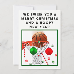 Basketbal Kerst Kaarten
