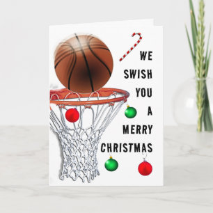 Basketbal Kerst Kaarten
