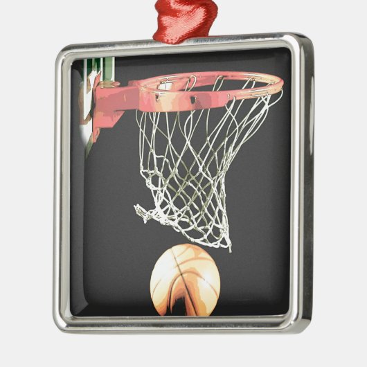 Basketbal kerst ornamenten (Links)