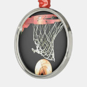 Basketbal kerst ornamenten (Links)