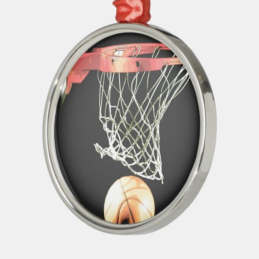 Basketbal kerst ornamenten (Links)