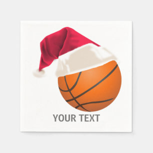 basketbal kerst servet