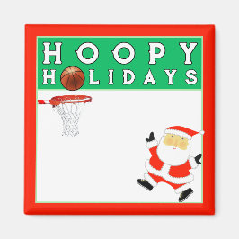 Basketbal Kerst Stocking Stuffer Magneet