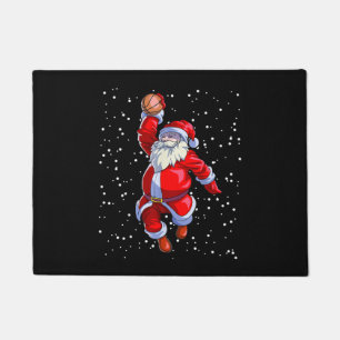 Basketbal Kerst T-Shirt Heren Jongens Basketbal Ke Deurmat