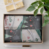 Basketbal Kerst thema Tissuepapier (Geschenk)