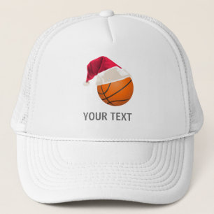 basketbal kerst trucker pet