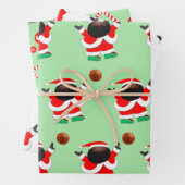Basketbal Kerst Verpakking Papieren Blad Inpakpapier Vel (In situ)