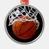Basketbal Kerstboom Ornament (Voorkant)