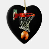 Basketbal Kerstboom Ornamenten (Rechts)