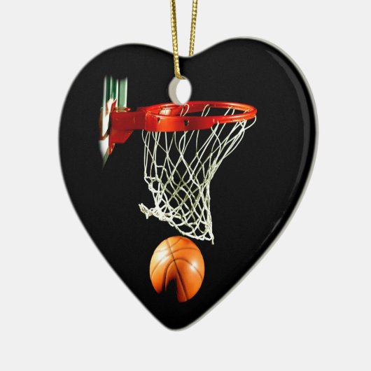 Basketbal Kerstboom Ornamenten (Links)