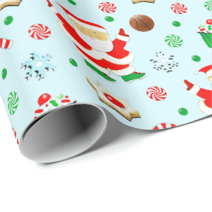 Basketbal Kerstcadeau Cadeaupapier
