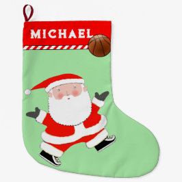 Basketbal Kerstcadeau Grote Kerstsok