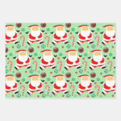Basketbal Kerstcadeau Inpakpapier Vel (Voorkant)