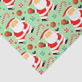Basketbal Kerstcadeau Tissuepapier (Detail)