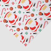 Basketbal Kerstcadeau Tissuepapier (Detail)