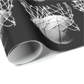 Basketbal Kerstcadeauverpakking Cadeaupapier (Rol Hoek)