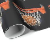 Basketbal Kerstcadeauverpakking Cadeaupapier (Rol Hoek)