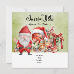 Basketbal kerstfeest met de Kerstman Save The Date