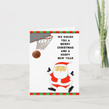 Basketbal Kerstkaarten