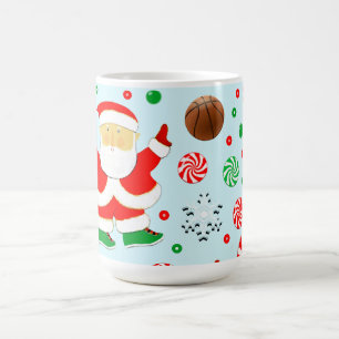 Basketbal Kerstmis Koffiemok