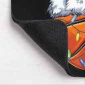Basketbal Kerstmis Santa Hoed - Fun Basketbal XM Muismat (Hoek)