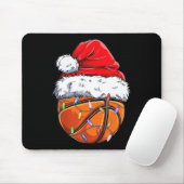 Basketbal Kerstmis Santa Hoed - Fun Basketbal XM Muismat (Met muis)