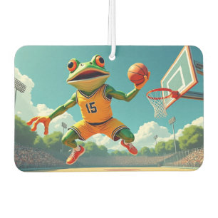 Basketbal Kikker auto luchtverfrisser