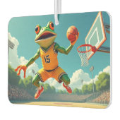 Basketbal Kikker auto luchtverfrisser (Links)