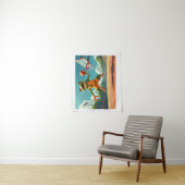 Basketbal Kikker tapijt Wandkleed (In situ)