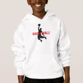 Basketbal! Kind Hoodie (Voorkant)