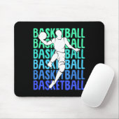 Basketbal Kinder Jongens Mannen 2 Muismat (Met muis)