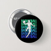 Basketbal Kinder Jongens Mannen 2 Ronde Button 5,7 Cm (Voorkant /achterkant)