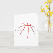 Basketbal Kleding - Basketbal Art Kaart (Gele Bloem)