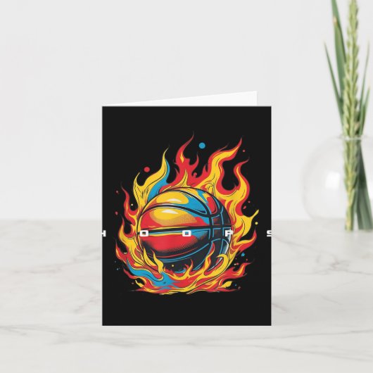 Basketbal Kleding - Basketbal  Kaart (Voorkant)