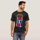 Basketbal Kleur T-shirt (Voorkant volledig)