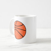 Basketbal Koffiemok (Voorkant links)